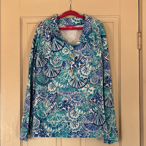 Lily Pulitzer Captain Popover in Half Shell Medium - Picture 1 of 1